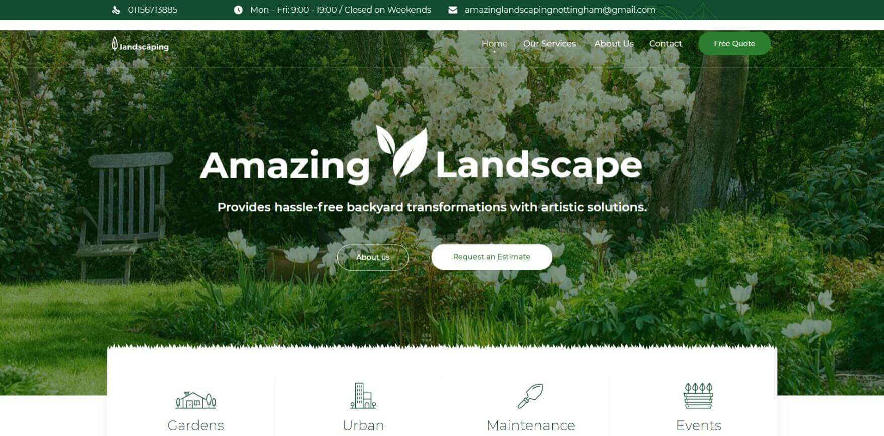 Amazing Landscape Services, Nottingham